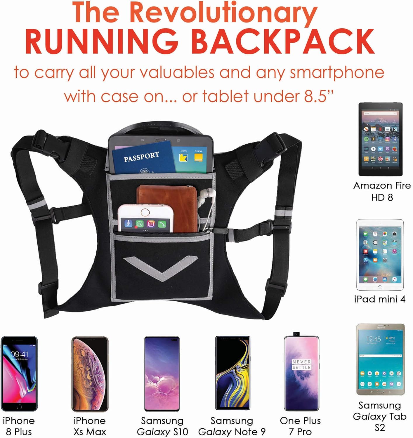 running mini backpack vest