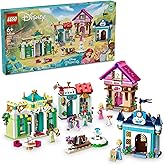 LEGO Disney Princess Market Adventure Building Toy Set - Pretend Play Disney Toy Figures & Playsets for Girls & Boys, Ages 6+
