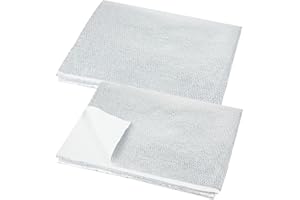 BOUTICOL 2 Pack Heat Resistant Batting for Potholders - 39 x 59 Inch Soft Heat Reflective Fabric Insulating Thermal Lining Batting for Quilting Fabric Sewing Crafts Pot Holder Arts Place Mat