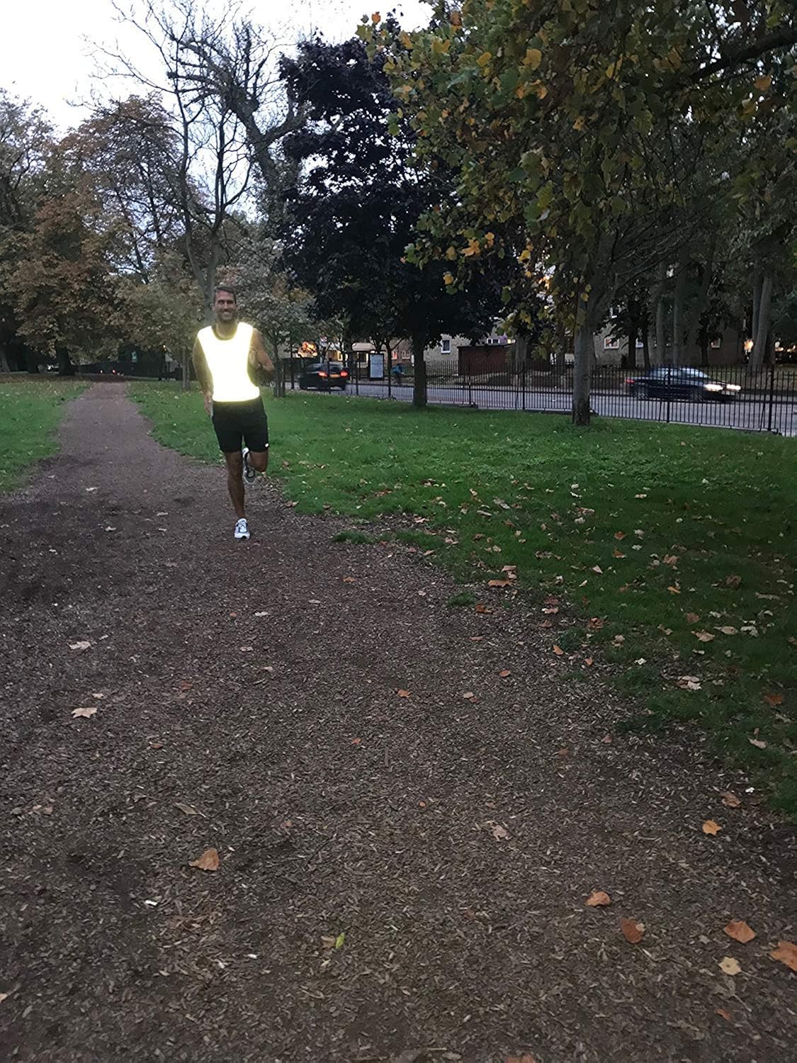 247 Viz Blaze - Reflective Vest 360 - Be Seen from All Angles While Running, Walking Jogging, Cycling, Horseback Ridding & on a Motorcycle, High Visibility with Full Reflective Surface Area : Clothing