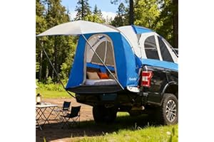 Quictent Pickup Truck Tent for 5.5-5.8'/6.0-6.3' Bed, Waterproof PU2000mm 2-Person Sleeping Capacity Truck Bed Tent with Removable Awning, Rainfly ＆ Storage Bag Included