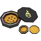 Forged Dice Co. Dice Arena Rolling Tray and Storage Compatible with Any dice Game, D&D and RPG Gaming