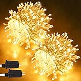 2 Pack 33FT 100 LED String Lights Indoor