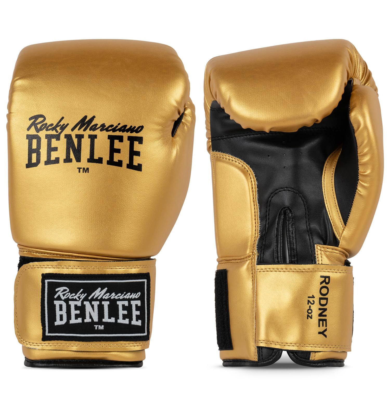 BenLee Rocky Marciano Rodney PVC Boxing Glove, Men, Rodney, gold, 14