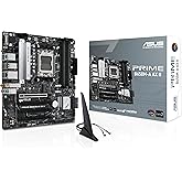 ASUS Prime B650M-A AX II AMD B650(Ryzen 7000) Micro-ATX Motherboard(DDR5 6400+(OC),PCIe 5.0 M.2 Support,2.5Gb LAN,Wi-Fi 6,Dis
