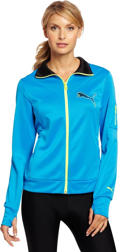 PUMA Women's Performance Full Zip at Amazon Womenâs Clothing store: Athletic Warm Up And Track 