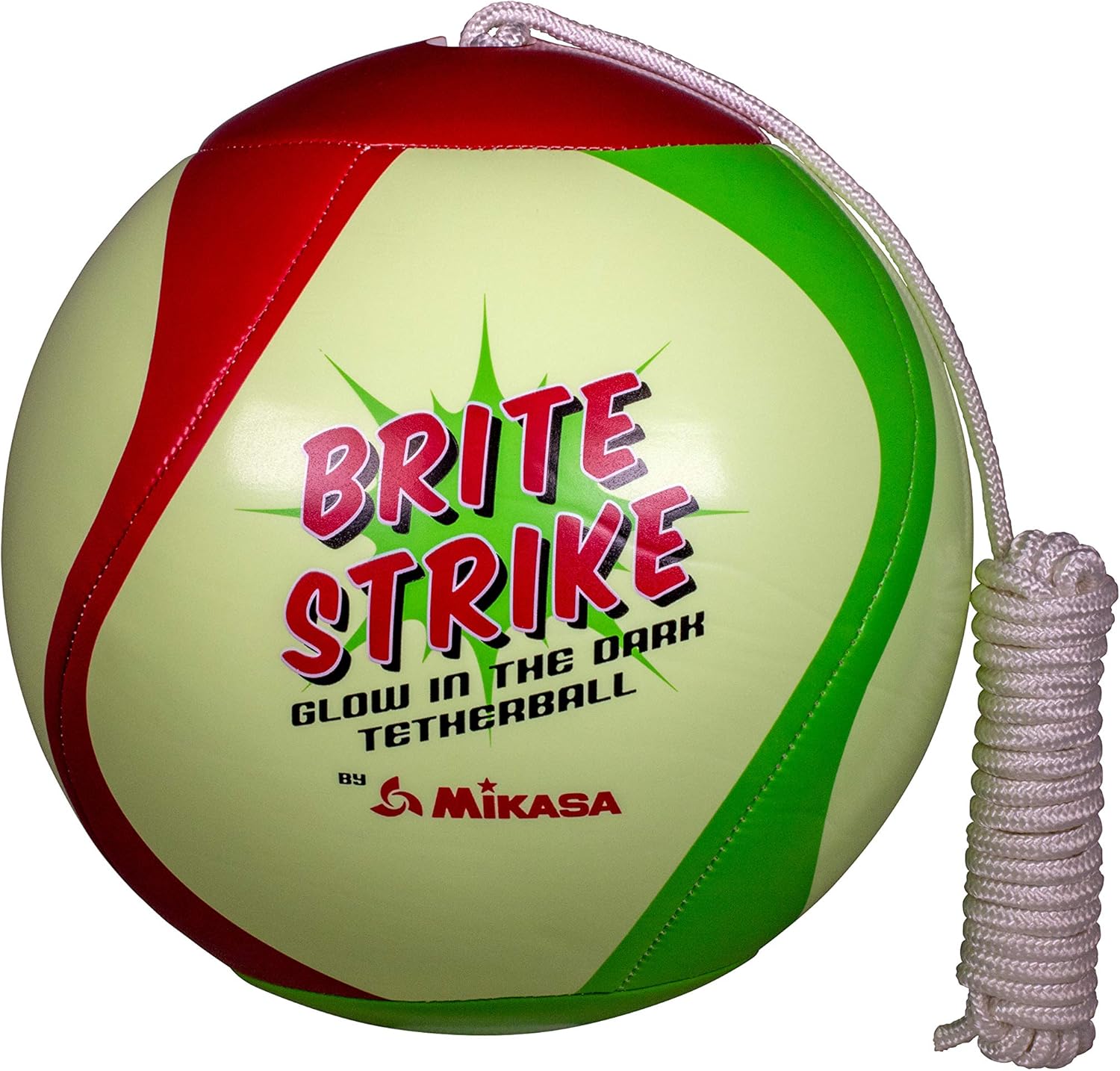 Mikasa Glow in The Dark Outdoor Tetherball, Multicolor : Tetherball Equipment : Sports & Outdoors