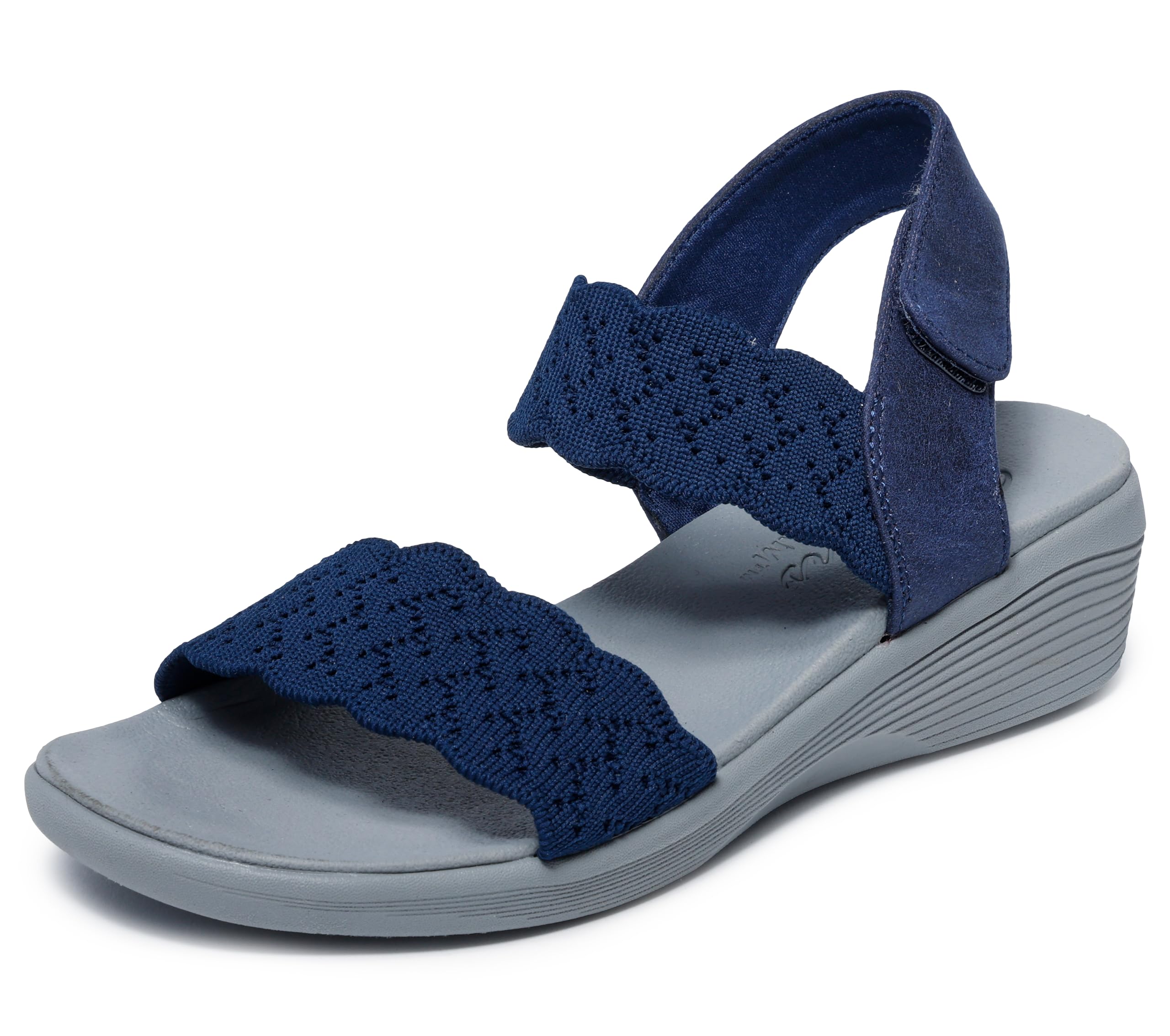 Skechers Women's Arya-ON The Rise Sandal, Navy, 5 Image Skechers Women's Arya-ON The Rise Sandal, Navy, 5 Image