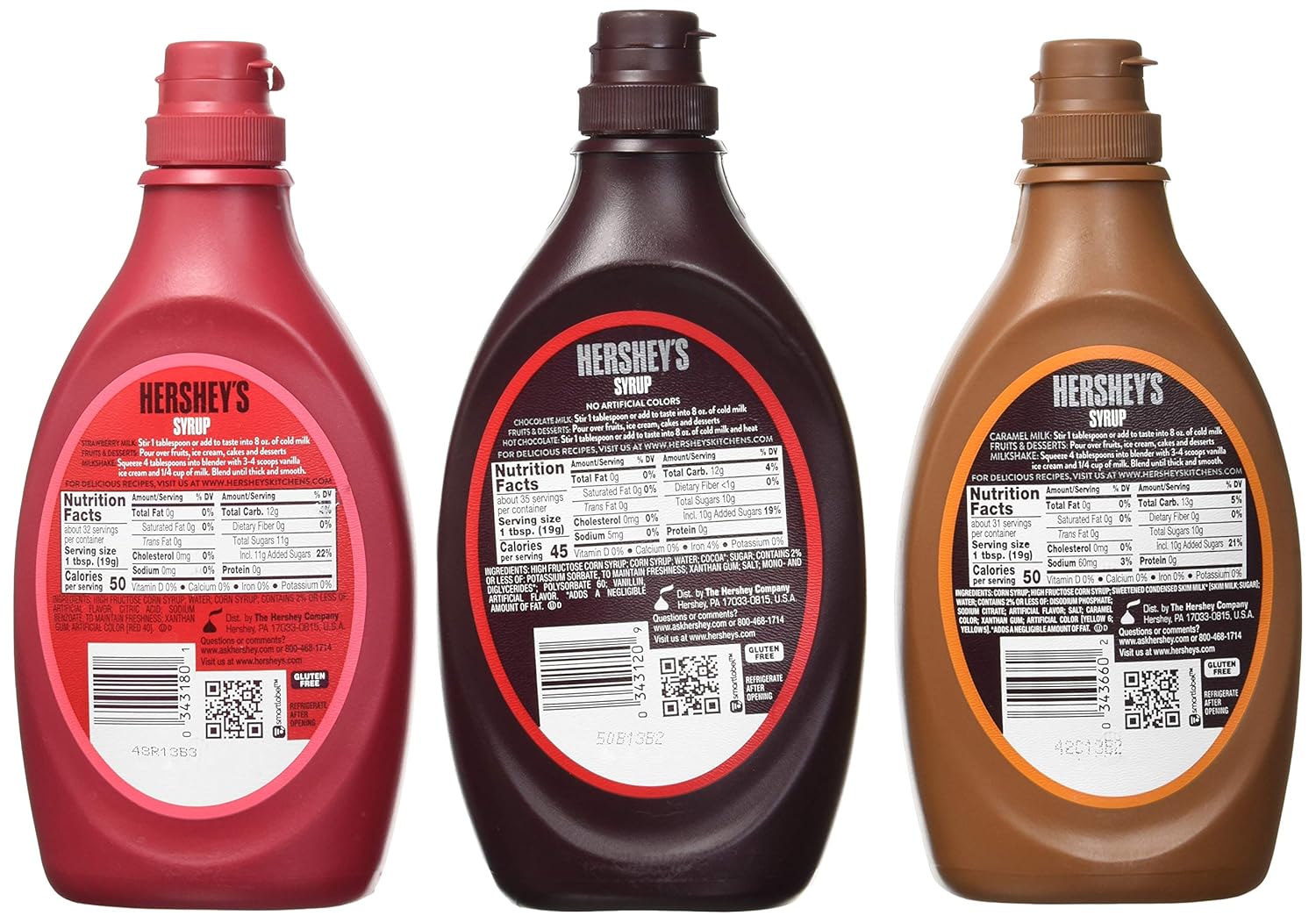 Hersheys Strawberry Syrup Nutrition Facts Runners High Nutrition
