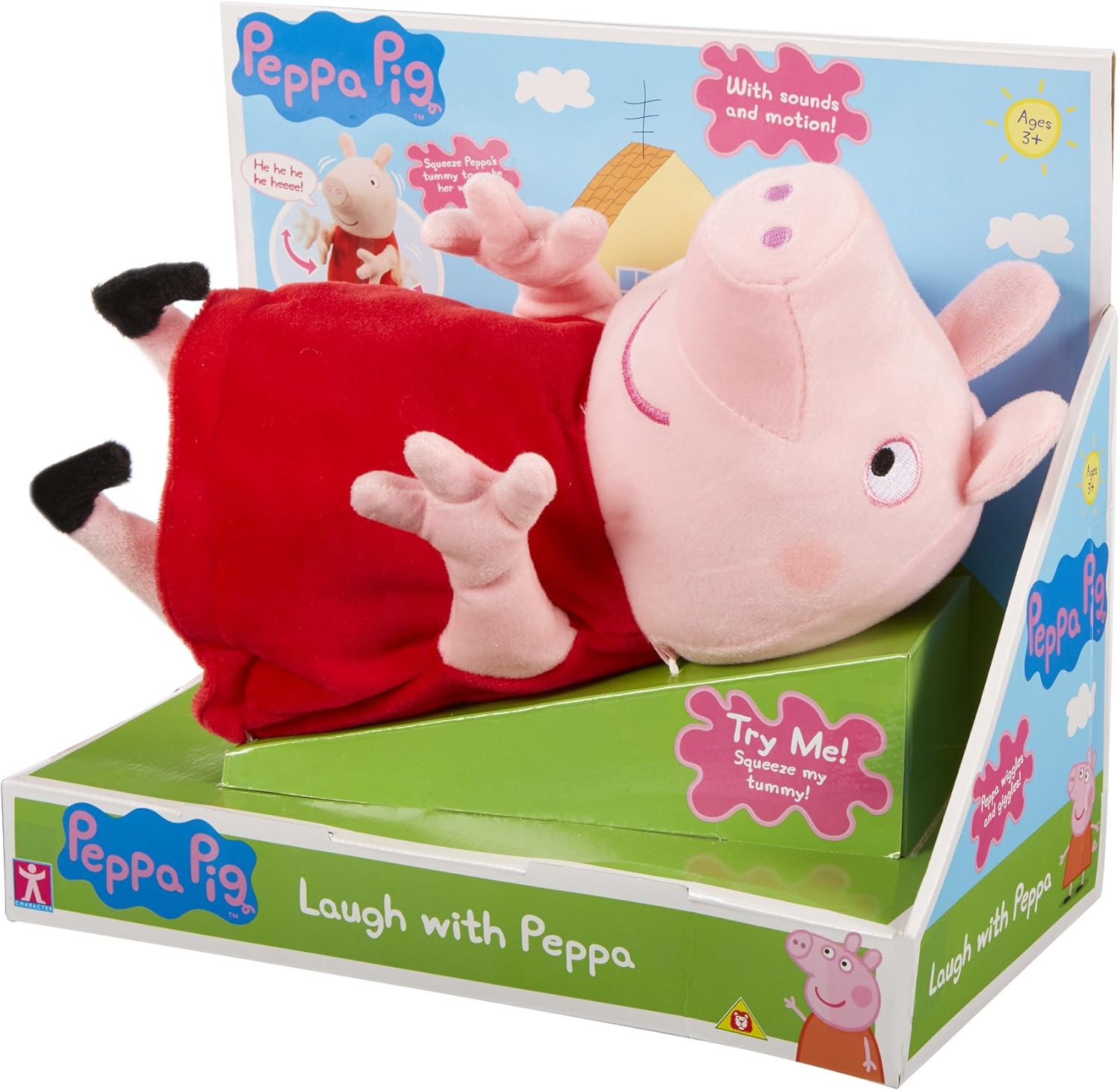 laughing peppa pig toy