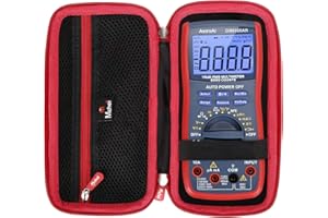 Mchoi Hard Portable Case Compatible with AstroAI Digital Multimeter TRMS 6000 Counts Volt Meter,CASE ONLY