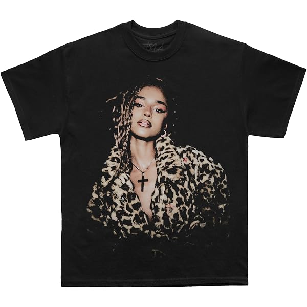 TYLA Women's Official Merch Portrait T-Shirt, Natural, Small