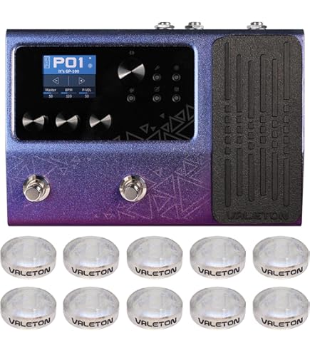 Amazon.com: Valeton GP-100 Guitar Bass Amp Modeling IR