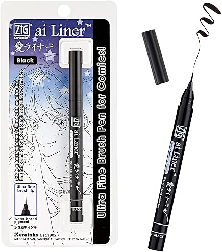 Amazon.com : Kuretake ZIG Cartoonist, Mangaka Flexible