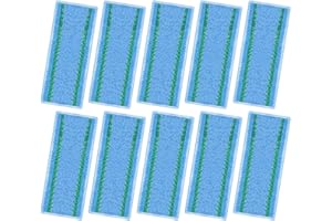 KozzHogar 10 Pack M6 Mopping Wet Pads for iRobot Braava Jet m6 (6110) (6012) (6112) (6113) Ultimate Robot Mop, Washable and Reusable Robot Microfiber Mopping Pad Replacement Parts…