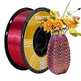 Kingroon PLA 3D Printer Filament, Triple Color Silk