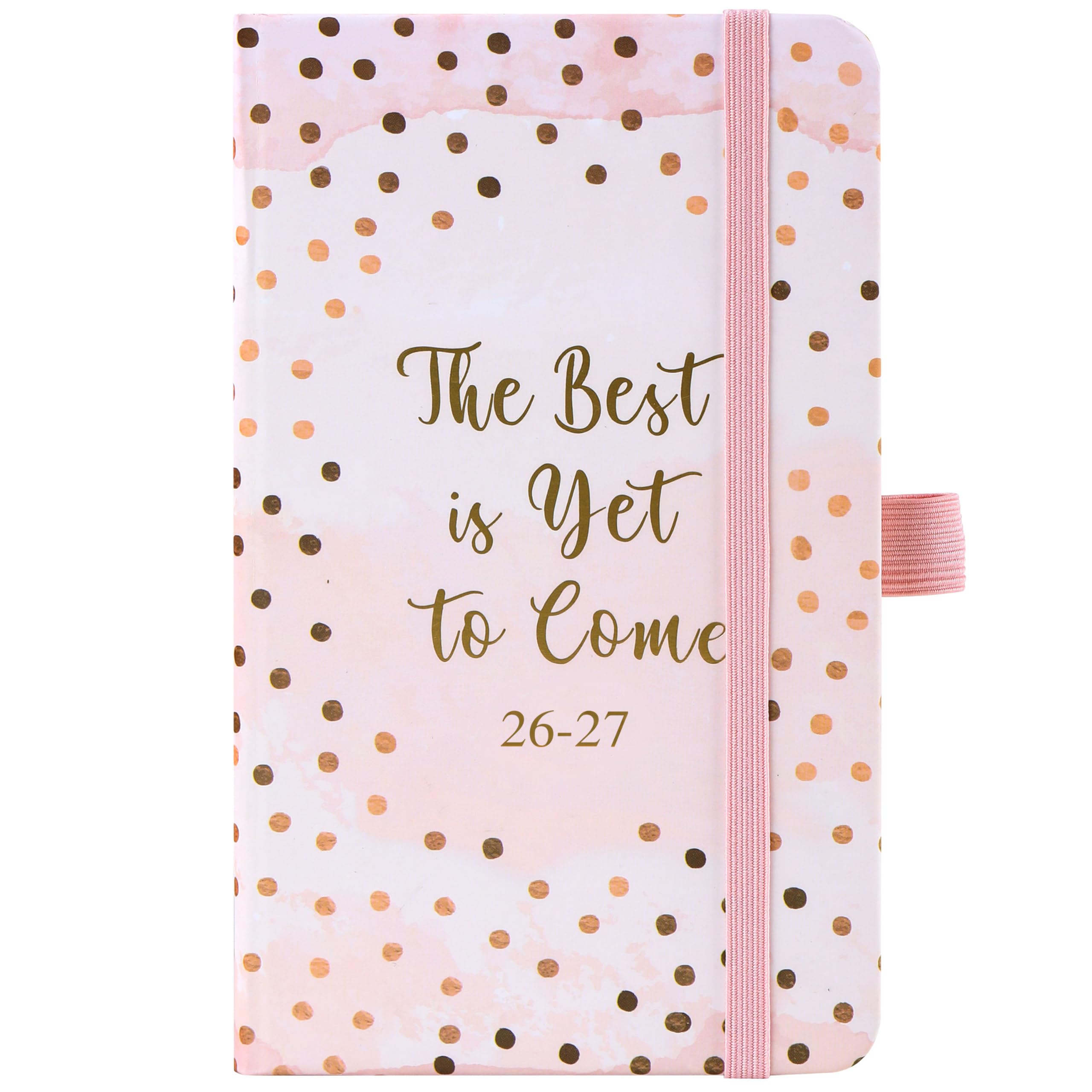 Pocket Diary 2026-2027 - A6 Diary 2026-2027 Week to View, August 2026 to July 2027, with Elastic Closure