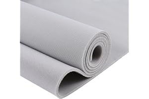 SBWLKJ Headliner Fabric with 1/9""(3mm) Foam Backing Material 60"" W×76"" L Mesh Breathable Car Headliner Fabric for Automoti