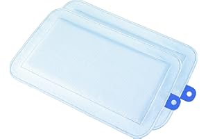 DryFur Pet Carrier Insert Pads size Small 19.5in x 12.5in Blue - 2 pack, Patented Design Locks in wetness keeps pet perfectly dry when traveling