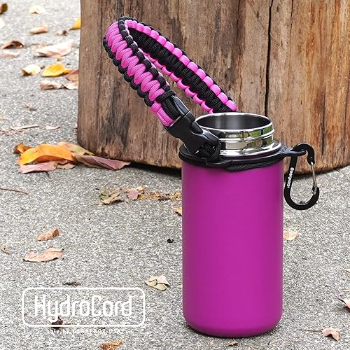 HydroCord Paracord Handle for Wide Mouth Water Bottles