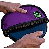 Disc Raptor - The Original Disc Golf Cleaning Tool with Microfiber & Turf | Flying Disc Golf Towel Accessories & Equipment | Patented Design