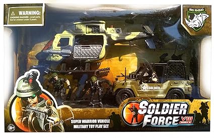 HALO NATION Mission Combat Force Military Play Set