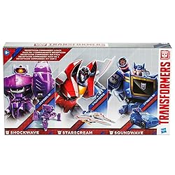 Transformers Decepticon Commander 3-Pack of 5-Inch