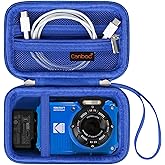 Canboc Carrying Travel Case for Kodak PIXPRO WPZ2 Rugged Waterproof Digital Camera, Underwater Photography Camera Bag, Zipper