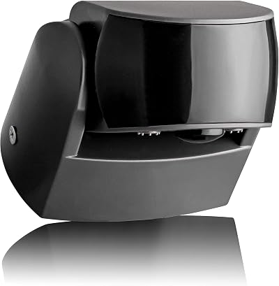 SEBSON PIR Sensor Outdoor IP65 Motion Detector 12m 180° Anthracite