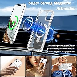 UMIONE for iPhone 15 Magnetic case with Stand and