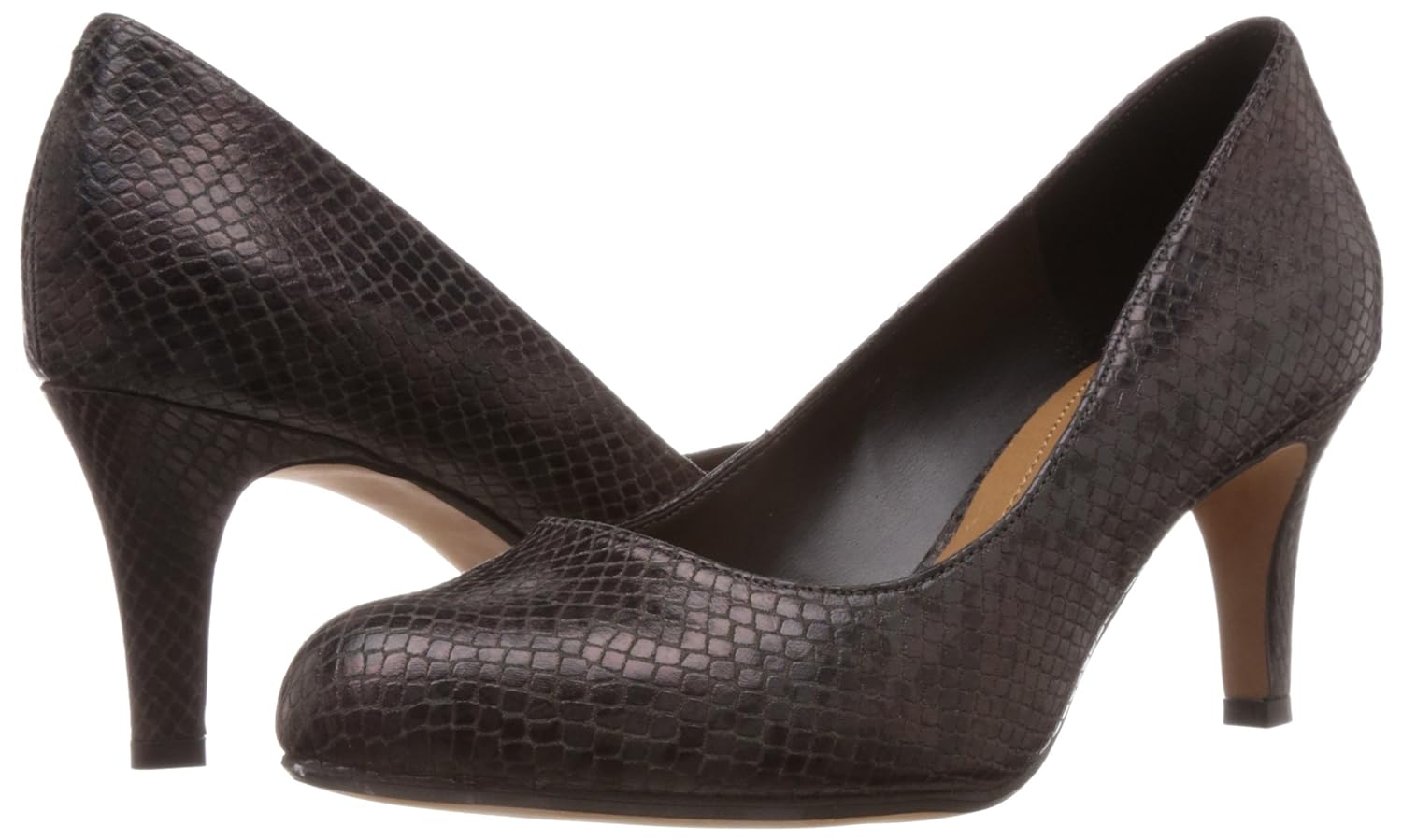 clarks women's arista abe leather pumps