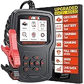 ANCEL AD530 PRO 2 in 1 OBD2 Scanner & Car Battery Tester, Car Scanner Diagnostic Tool with Live Data, 12V Battery Tester with Charging & Cranking Test, Check Engine Code Reader for 1996+ Vehicles
