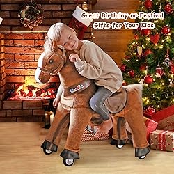 WondeRides Ride on Horse Pony Cycle Riding Horse