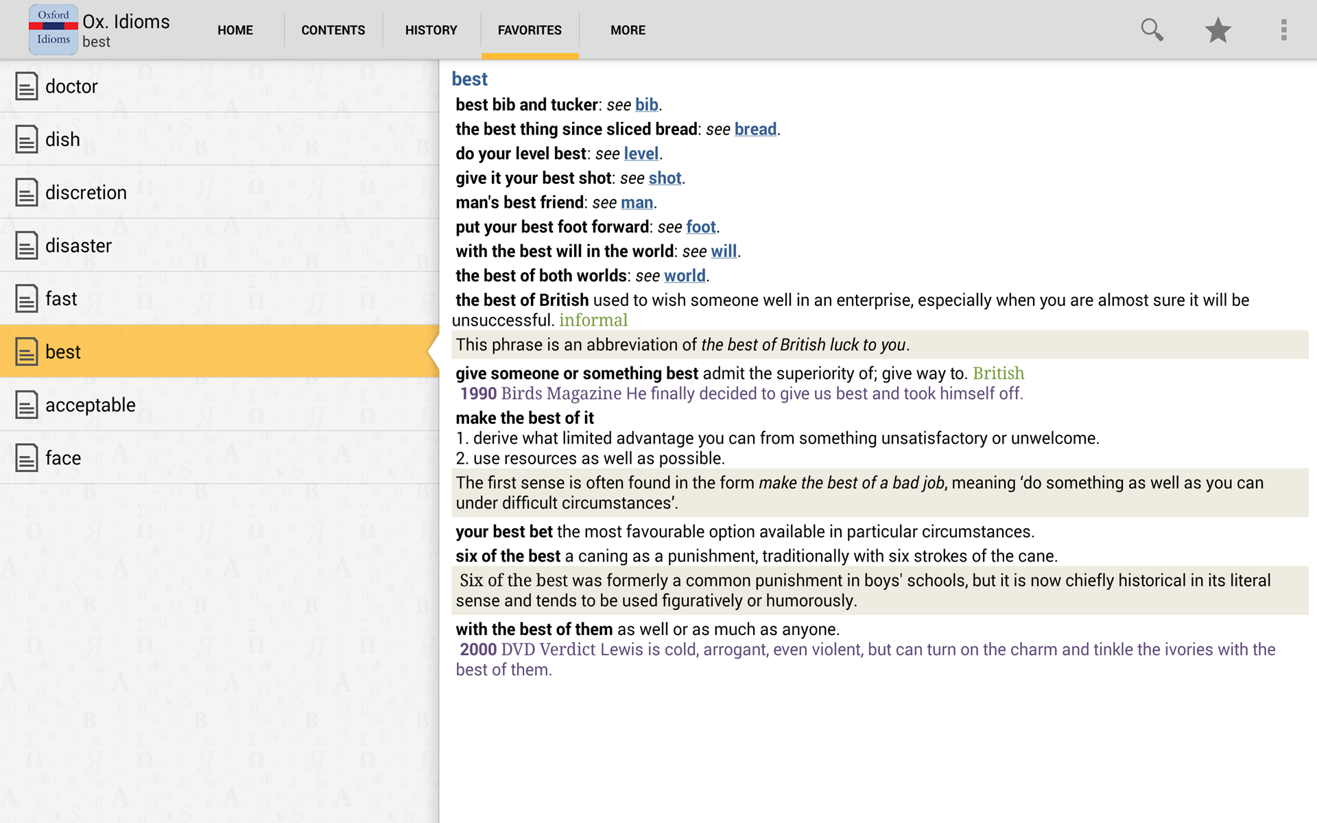 Oxford Dictionary of IdiomsAmazon.deAppstore for Android