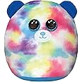 ty 2007566 Hope Squishaboo 10" Bear kuscheliges Kissen, Multicolor, 20 CM