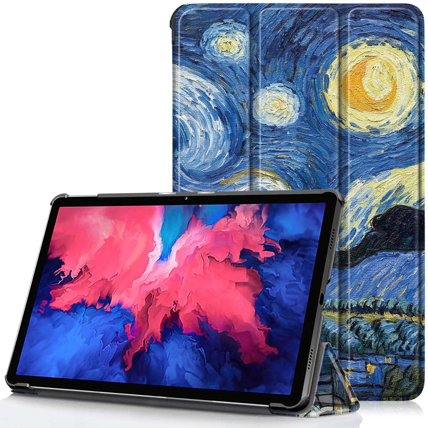 TTVie Case for Lenovo Tab P11 - Ultra Slim Lightweight Smart Shell Stand Cover with Auto Wake/Sleep Function for Lenovo Tab P11 11 Inch Tablet 2020 Release, Starry Sky