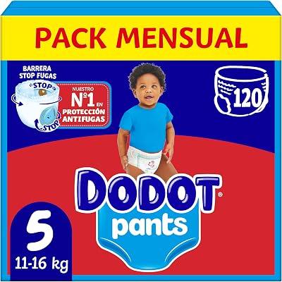Pañal-Braguita Bebé Activity Talla 5 (11-17kg), 120 Pañales