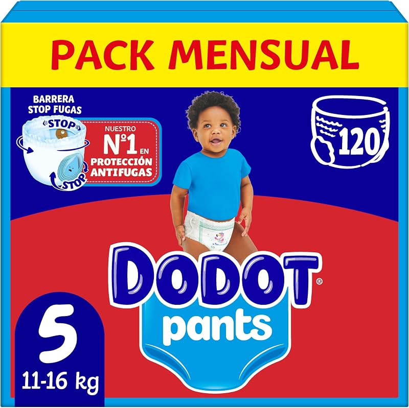 Pañal-Braguita Bebé Activity Talla 5 (11-17kg), 120 Pañales