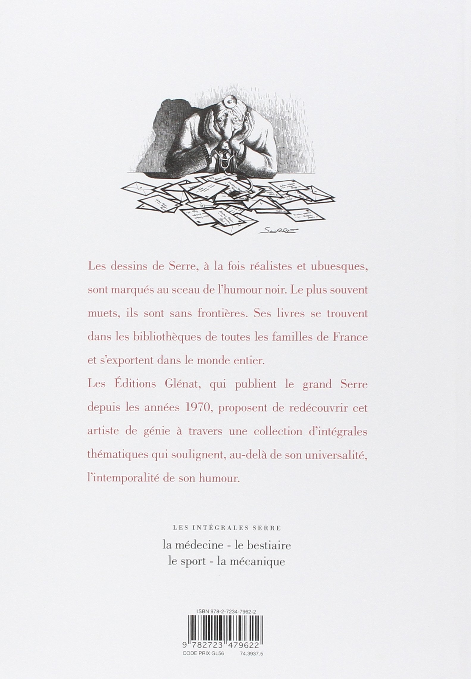 Les Integrales Serre La Medecine French Edition Serre Claude 9782723479622 Amazon Com Books