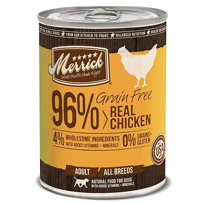 Merrick Grain Free Wet Dog Food, 13.2 oz, 12 count Zambia | Ubuy