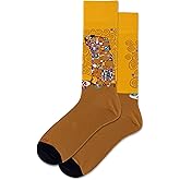 Hot Sox Men's Fulfillment Crew Socks 1 Pair, Sand, Men's Shoe 10-13