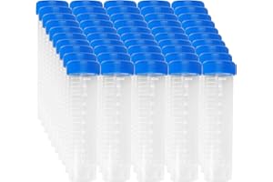 LABNIQUE 50 ml Conical Centrifuge Tube with Skirt, Self-Standing, up to 12000xg, Polypropylene (PP) (Pack of 50)