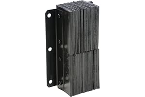 Vestil V-1120-6 Rubber Vertical Laminated Dock Bumper, 11" W, 20" H, 6" D