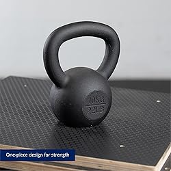 Titan Fitness 10 KG Cast Iron Kettlebell, Single