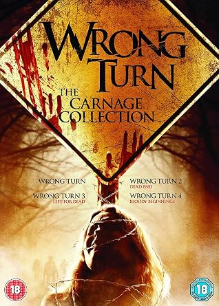 Amazon Com Wrong Turn 1 4 The Carnage Collection Region 2 Dvd