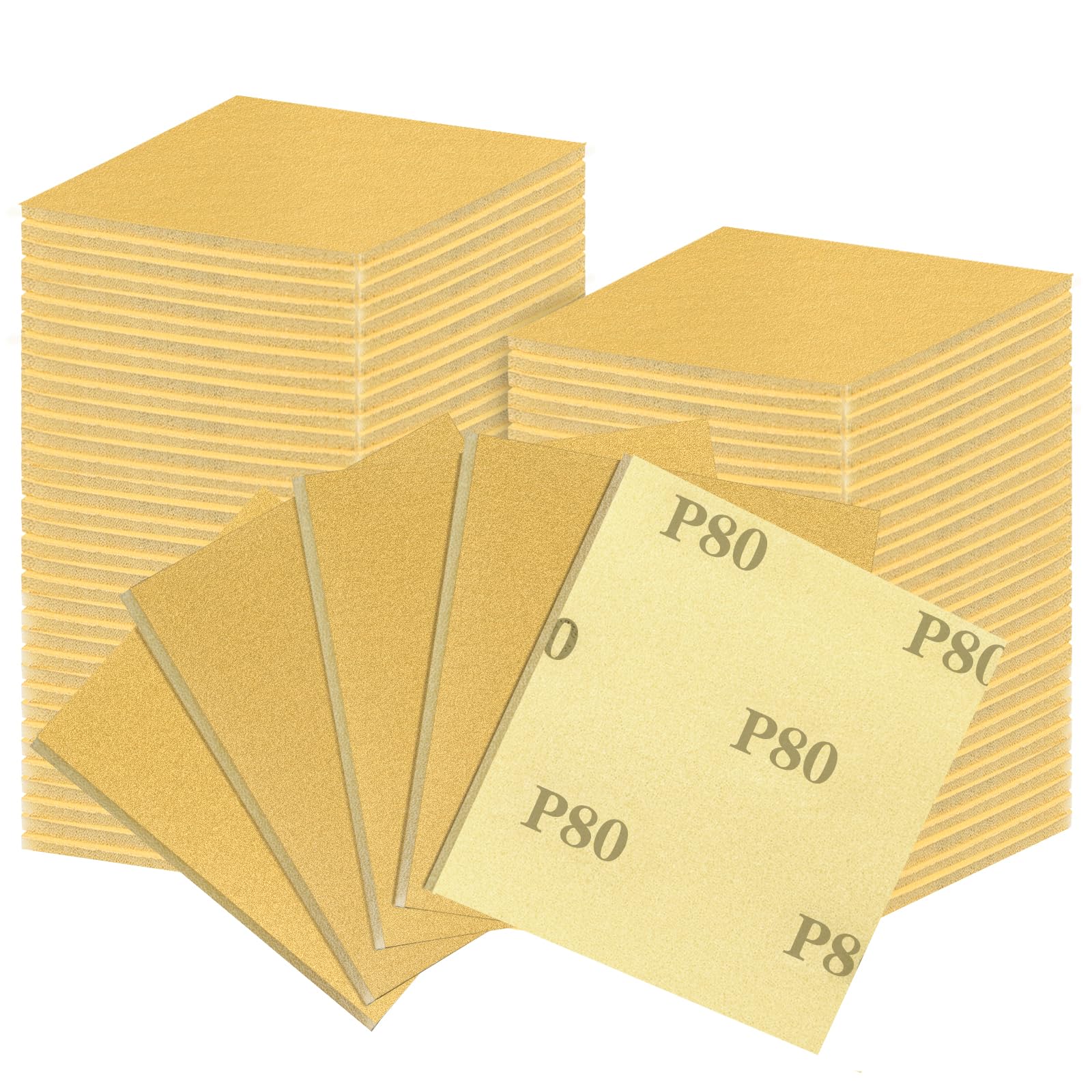 Shineboc 18 Pieces Sanding Sponge, Sanding Block Grit 150/180/240/320/400/800, Soft Foam Sand Block Wet Dry Sandpaper for Wood and Metal