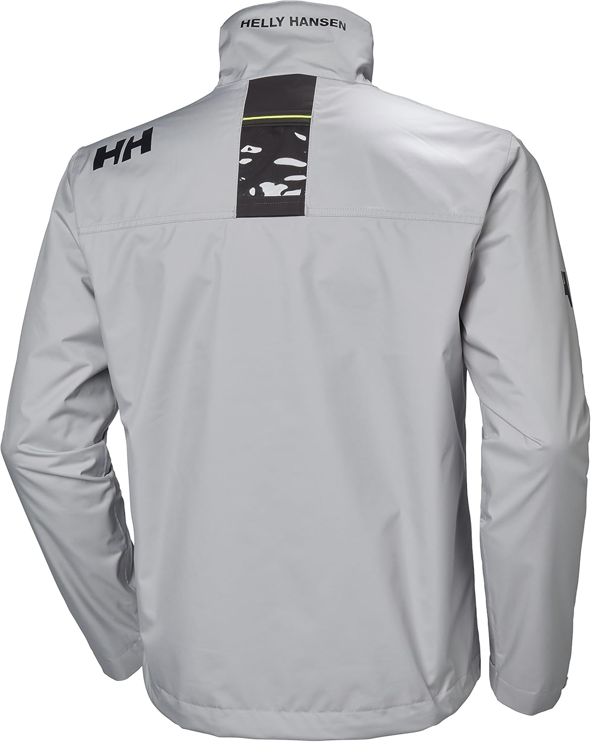Helly-Hansen mens Crew Midlayer Fleece Lined Waterproof Windproof Breathable Rain Coat Jacket: Clothing
