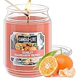 CANDLE-LITE Scented Sunlit Mandarin Berry