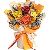 Vrioca Valentines Day Gifts for Her, Flowers for Delivery, Preserved Flowers Bouquets, Birthday Gifts for Women Mom