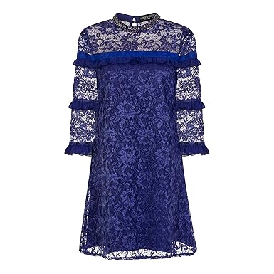 maria lace shift dress